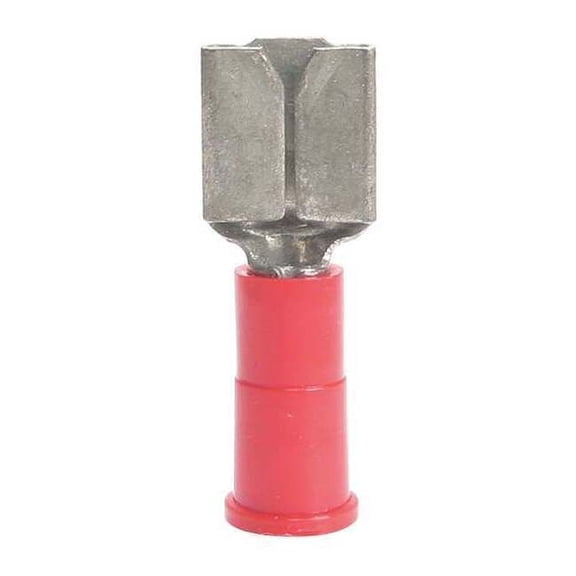 3m Female Disconnect, Red, 22-18AWG, PK25 FDV18-187Q