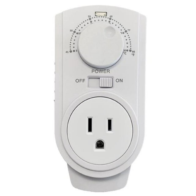 Spacio Innovations TH-926T Wexstar Plug in Thermostat for Portable Heaters & Air Conditioners