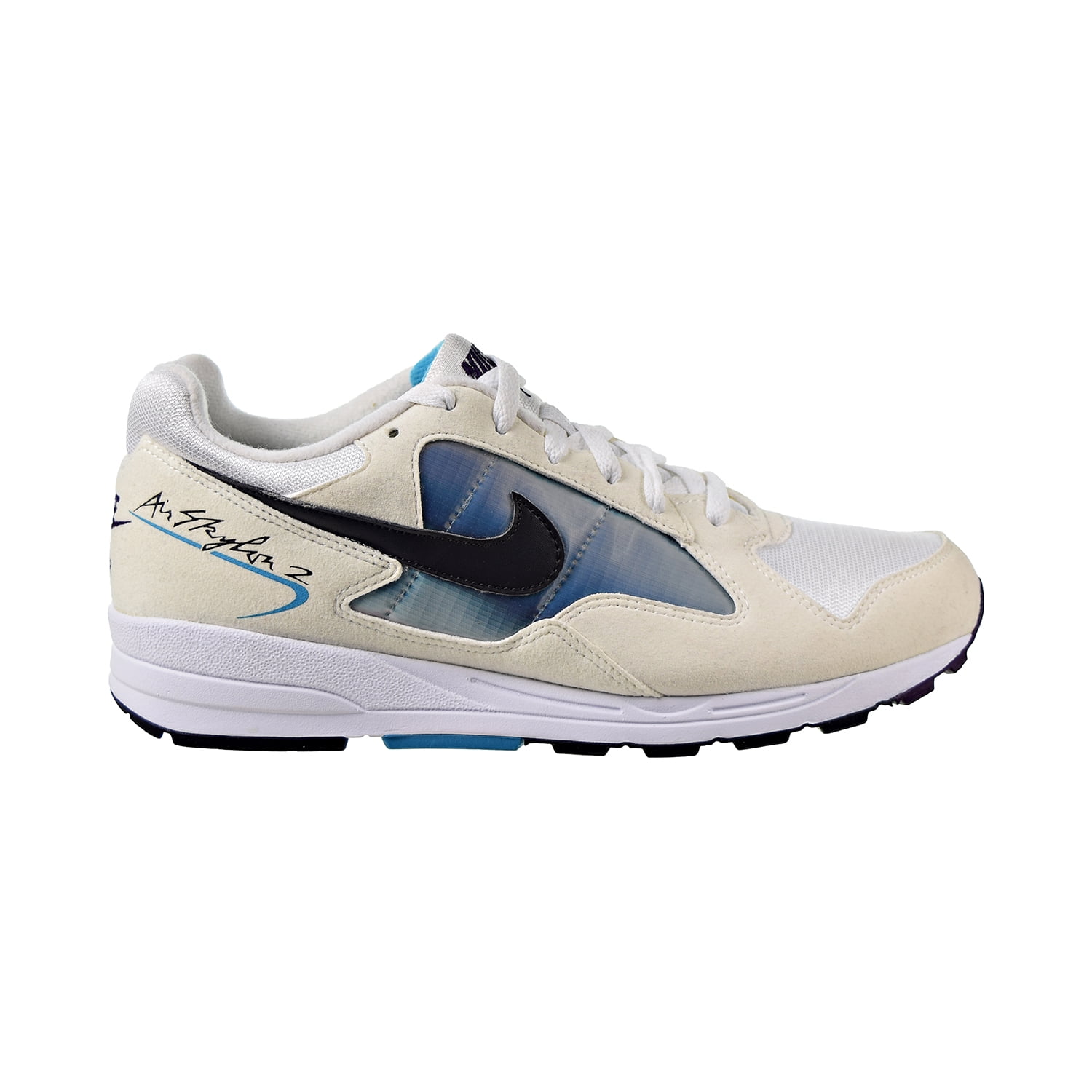 Gama de A la meditación caliente Nike Air Skylon 2 Men's Shoes White-Black-Blue Lagoon bq8167-100 -  Walmart.com