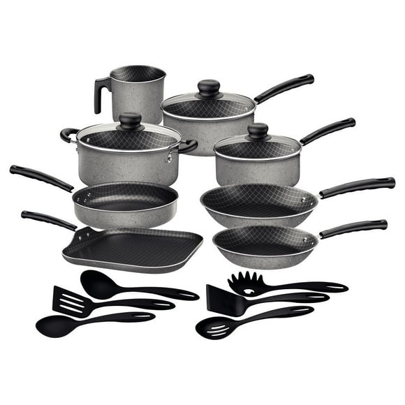 Bateria De Cocina Tramontina 17 Piezas Gris