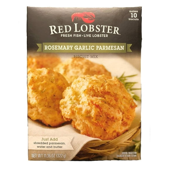 Red Lobster Rosemary Garlic Parmesan Biscuit Mix (22.72 oz. Total) (2 Pack)