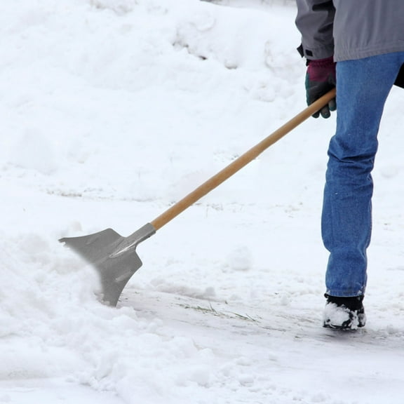WHAMVOX  Scaper Detachable Serrated Snow Shovel Ice Durable Long Time Use