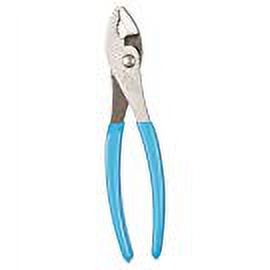 Channellock 317 8-Inch Long Nose Plier with Side Cutter | Needle Nose Pliers with Knife and Anvil - Style Side Cutter | Crosshatch Jaw Forged from High Carbon Steel for Maximum Grip on Material