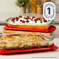 thumbnail image 2 of Pyrex Basics 2 Piece Bakeware Value Pack, 3qt and 2qt Oblongs, 2 of 5