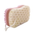 thumbnail image 4 of Inteprter Esponja de baño Exfoliante Cepillo para frotar el cuerpo Ducha SPA Limpiador de piel muerta Removedor Hidratante Adultos Tipo Type2 NO2, 4 of 6