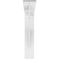 thumbnail image 3 of Ekena Millwork 2"W x 10"D x 10"H Legacy Steel Bracket, White Primer, 3 of 13