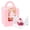 Pink, variant on White Individual Cupcake Boxes 100 Pack Single Containers For Muffins Donuts