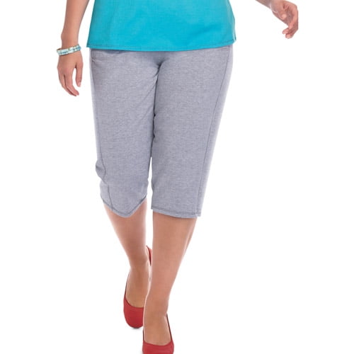 Just My Size - Just My Size by Hanes Women's Plus-Size French Terry Capri - Walmart.com