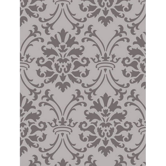 Large Royal Damask Wall Stencil - 3730 by Designer Stencils