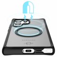 thumbnail image 4 of ITSKINS Magnetic Hybrid_R Frost Case Compatible w/ Samsung Galaxy S24 Ultra Black, 4 of 6