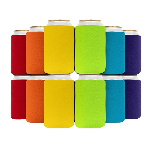 Set de 12 Fundas Aislantes para Latas QualityPerfection 355 mL de Espuma