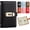Black, variant on 100Transparent Pocket Currency Collectors Album,Top-Grade Puleather, Password Lock,Durable Mater,3-Digit Combination Lock, Waterproof PU Leather, Clear Banknote Sleeves, Cash Stuffing Money Organizer