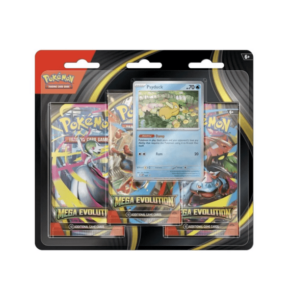 Pokemon Trading Card Games Mega Evolutions 3Pk Blister - Randomly Selected