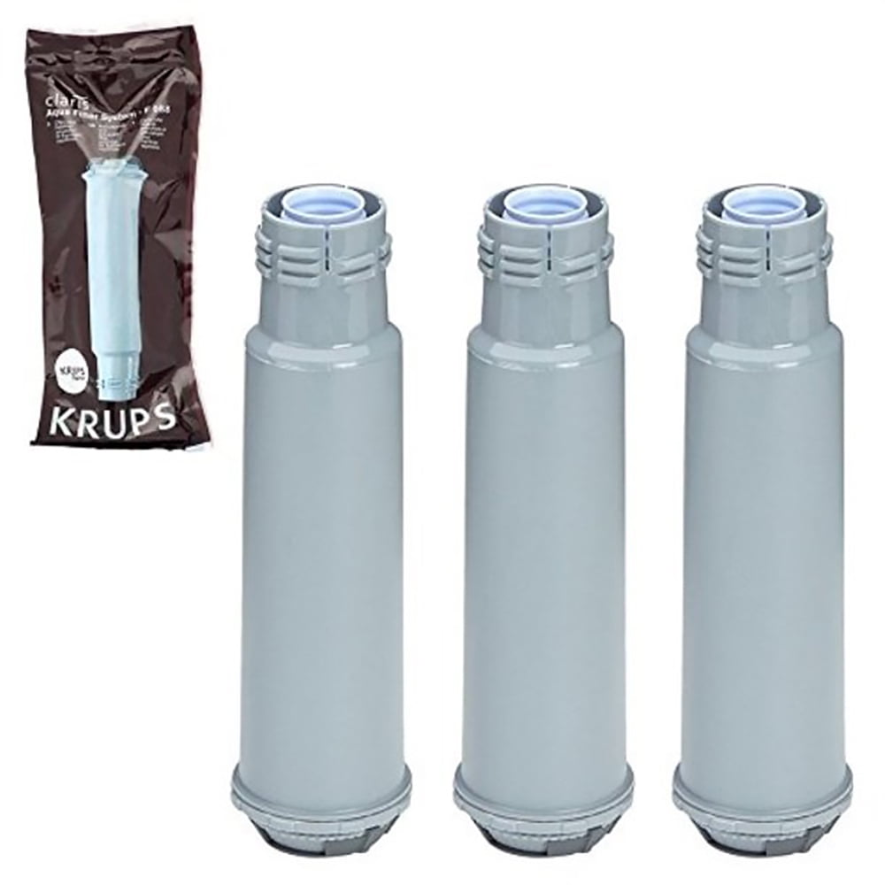 raket zwak Wasserette KRUPS F088 Aqua Filter System Water Filtration Cartridge - 3 Pack -  Walmart.com