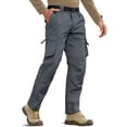 thumbnail image 1 of Pantalones de senderismo MOURCE Quick Dry Impermeables para Hombre - Gris, 1 of 7