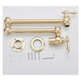 thumbnail image 6 of Foldable Kitchen Faucet Single Cold Single Hole Sink Tap Rotate Folding Spout Brass Pot Filler Tap Wall Mounted ,360° Swivel High Arc Faucet, 6 of 7