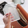 thumbnail image 2 of 2 Count Handbags Creative Flat Kettle Leak-proof Reusable Water Bottle Clear Portable Travel, 2 of 6