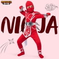 thumbnail image 2 of Disfraz de Ninja de Halloween de Spooktacular Creations para niños de 10 a 12 años, 2 of 6