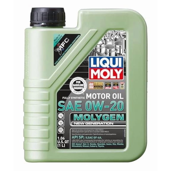 Liqui Moly 20436 1 Liter 0W-20 Molygen New Generation Oil