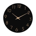 thumbnail image 1 of 2026 Wall Clock 12 inch Home Decor Round Decorative Clock for Living Room Bedroom White, 1 of 3