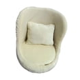 thumbnail image 1 of Mini sofá para posar, silla para fotos infantiles, silla pequeña, bonita, cómoda y decorativa para bebés. Beige Con almohada, 1 of 9