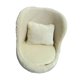 thumbnail image 1 of Accesorios de fotografía para recién nacidos, sofá de tela suave para bebé, silla, cojín de fondo para posar Beige Con almohada, 1 of 9