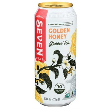 16 fl oz Organic Golden Honey Green Tea Beverage – Pack of 12