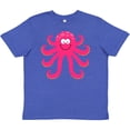 thumbnail image 3 of Inktastic Octopus Sea Creature Pink Girls Youth T-Shirt, 3 of 5