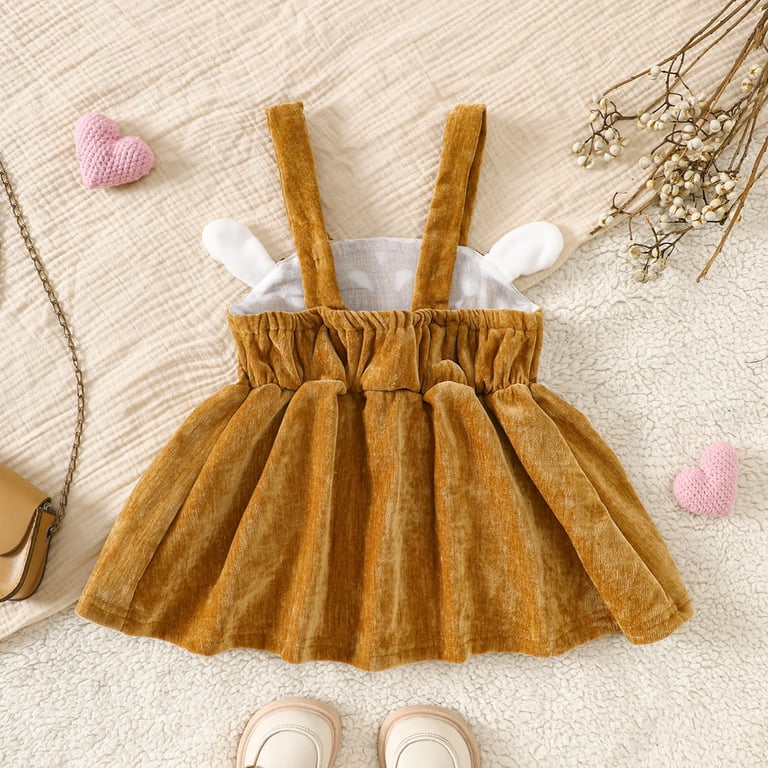 brown dress 3t Kids Addison Sequin Dress main image 1