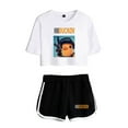 thumbnail image 6 of 2025 Hot Game Escape From Duckov Merch Game Graphic 2-Piece Outfit Women’s  Crop T-Shirts and Shorts Set for Survival RPG Game Fans, 6 of 9