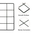 thumbnail image 3 of Uxcell 8"x8" Wire Grid Panel, 2 Pack Wall Grid Panels Board Photo Display Decor Hanging Organizer, Black, 3 of 5
