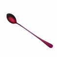 thumbnail image 5 of Cuchara colorida de acero inoxidable 410, cucharas de mango largo, utensilios para beber café, utensilios de cocina, envío directo Adepaton 1374-5, 5 of 5