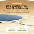 thumbnail image 6 of KOYPTL Pillow Speaker for Sleeping Ultra Slim Bluetooth 5.4 Pillow Speaker-White Noise-TF Card-Type-c Charging,Wireless Sleep Aid with Stereo Bass Private Sleep Headphones Holiday Birthday Gifts, 6 of 9