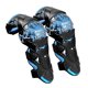 thumbnail image 1 of 1X Protectores de codo, rodilla y espinilleras para motocicleta ATV Motocross Azul, 1 of 9