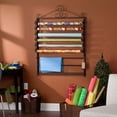 thumbnail image 4 of Southern Enterprises 46.25" Black Contemporary Easel and Wall Mount Craft Storage Rack, 4 of 4