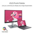 thumbnail image 4 of ASUS ProArt Display PA247CV 23.8" Monitor, 1080P Full HD, 100% sRGB/Rec. 709, IPS, DE < 2, USB hub USB-C HDMI DisplayPort with Daisy-Chaining, Calman Verified, Eye Care, Anti-Glare, Ergonomic Stand, 4 of 5