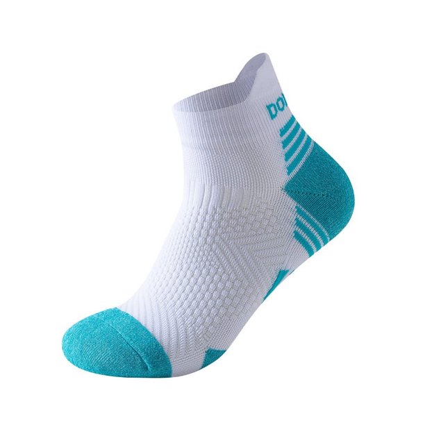 Calcetines para correr maratón para hombres y mujeres, calcetines deportivos con fondo de toalla engrosado, calcetines náuticos de tubo corto y caña baja