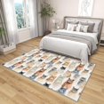 thumbnail image 2 of 3x5 Rug, Cat Door Mat Washable Non Slip Soft for Entryway, Cat Lover Rug, Kitten Carpet, Cats Home Decor & Gifts, 2 of 7