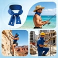 thumbnail image 5 of Reusable Water Activated Cooling Wrap for Neck 20 Plus Hours Cold Relief Ice Bandana for Sports Outdoor Work Travel Lightweight, 5 of 8