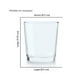 thumbnail image 4 of Vaso Glassia DOF Casale de 380 ml Transparente, 4 of 4