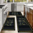 thumbnail image 4 of TECHVIDA Kitchen Rug Set 3 Piece,Non Slip Machine Washable Kitchen Mats,Boho Farmhouse Hallway Doormat for Home Decor, 4 of 10