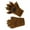 Brown, variant on Stylish Paws Gloves Soft Warm Toe Beans Suitable for Most Hand Sizes Cats Paws Gloves Lovely Faux Fursuit Design 4 Color for Adults Kids