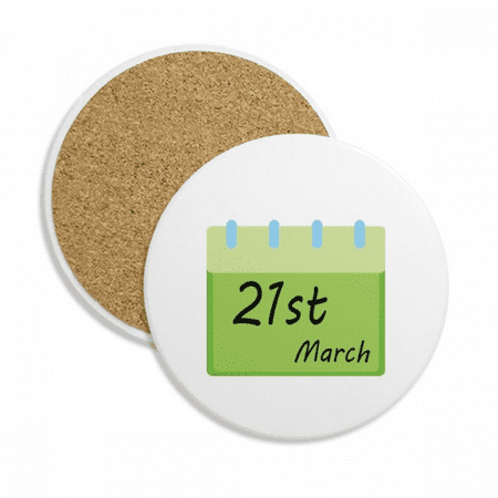 

International Day Elination Racial Discrination Coaster Cup Mug Tabletop Protection Absorbent Stone
