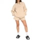 thumbnail image 3 of Suéteres de Cuello Redondo de de Gran Tamaño para Mujer, Tops Bonitos para Otoño e Invierno, Ropa Preppy para Chicas Adolescentes Albaricoque L, 3 of 8