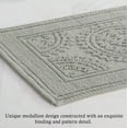 thumbnail image 7 of Grey Blue, Medallion, 2-Piece Bath Rug Set, Jean Pierre, 7 of 7