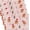 Brown Pink, variant on Christmas Candy Cane Placemats for Kids Teens Adults - Pink White Plaid Checkered Place Mats Christmas Ornaments Table Mats Cute Candy Cane Waterproof Placemats,12x18 Inch