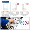 thumbnail image 3 of Lug Nuts GasSupply Chrome 1/2"-20 pulgadas, extremo cerrado, bellota abombada, 20 unidades, 3 of 7