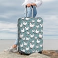 thumbnail image 3 of Lsque Funny Chicken Printed Luggage Cover, Travel Luggage Protector,Scratch and Dirt Resistant, Fits 18-32 Inch Luggage - Large, 3 of 9