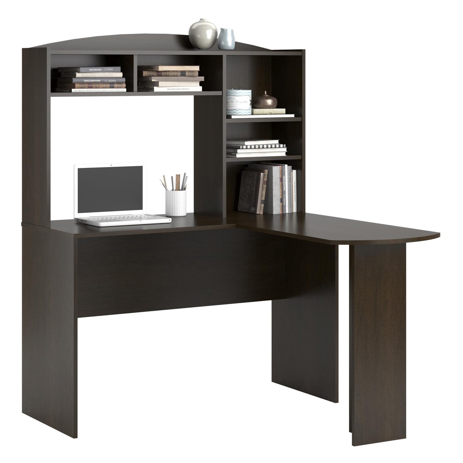 Altra Furniture Sutton L Shaped Desk With Hutch Walmart Com