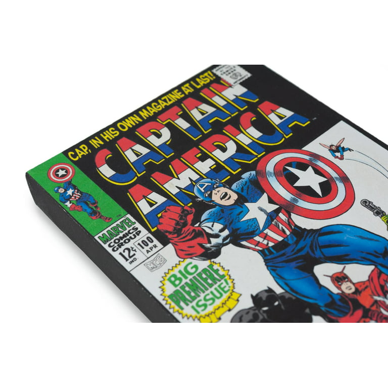 Marvel Comics Captain America Stars Short Comic Book Storage Box Five-Pack